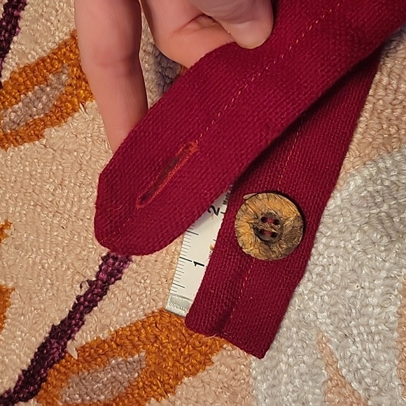 Vintage Red Pocket Dress - Picture 14 of 14